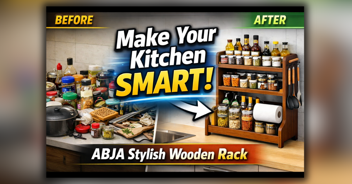 Kitchen Organiser Rack