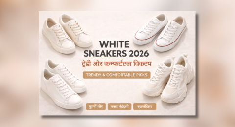 White Sneakers 2026 – पुरुषों और महिलाओं के लिए ट्रेंडिंग, स्टाइलिश और आरामदायक सफेद स्नीकर्स