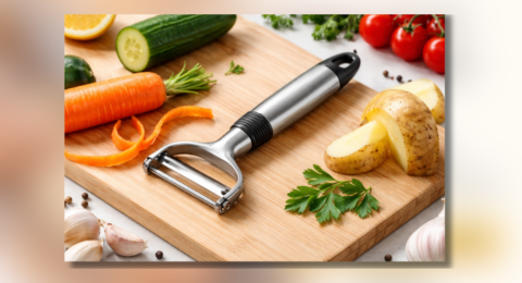 Vegetable Peeler for Kitchen – Easy Potato and Carrot Peeling Tool
