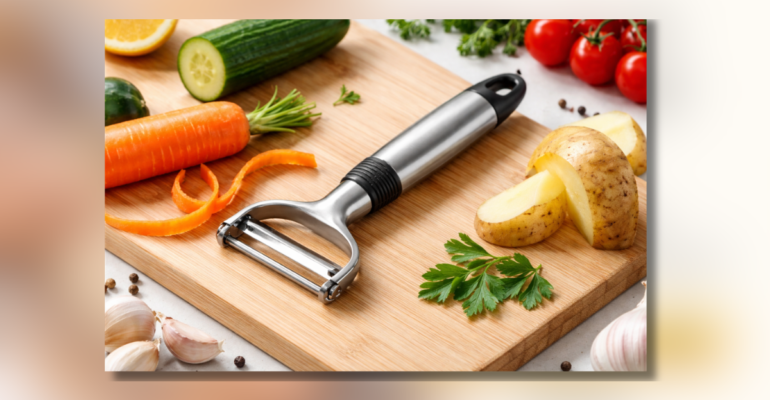 Vegetable Peeler for Kitchen – Easy Potato and Carrot Peeling Tool