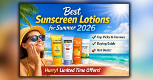Sunscreen Lotion for Summer