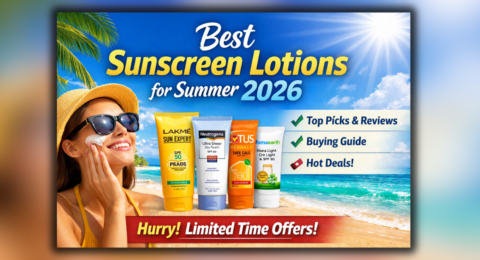Sunscreen Lotion for Summer