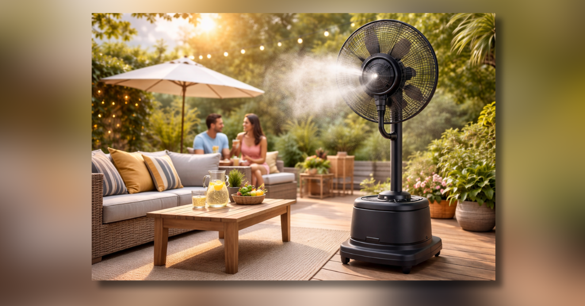 Outdoor Cooling Fan गर्मी में बाहर ठंडक देने वाला पावरफुल फैन