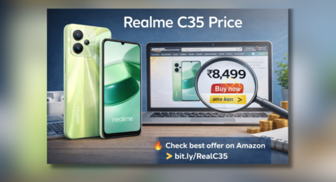 Realme C35 price भारत में 6GB RAM और 128GB स्टोरेज वाला बजट स्मार्टफोन