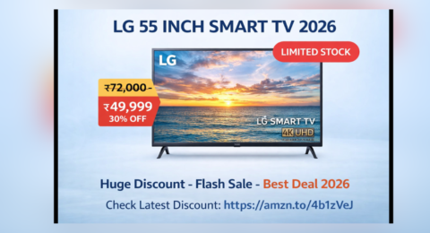 LG 55 Inch Smart TV 2026 best deal discount price