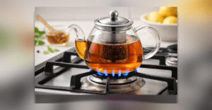 Tea Maker Glass Teapot 500ml for Gas Stove Making Fresh Tea