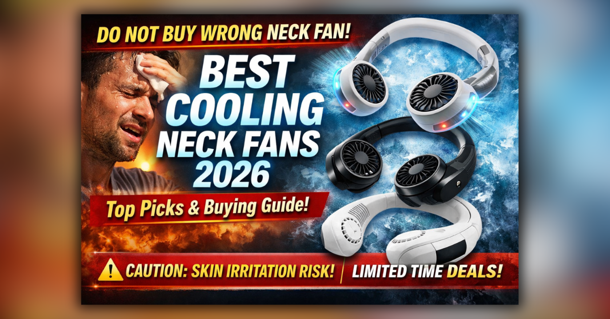 Best Cooling Neck Fan
