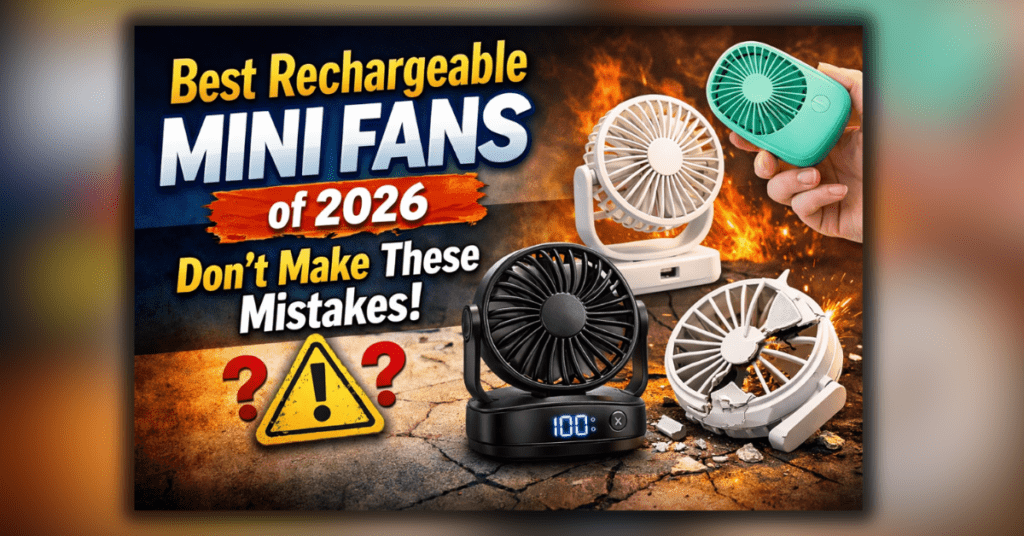 Best Rechargeable Mini Fan