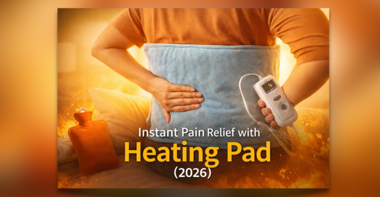 Heating Pad 2026 for back pain relief and heat therapy use