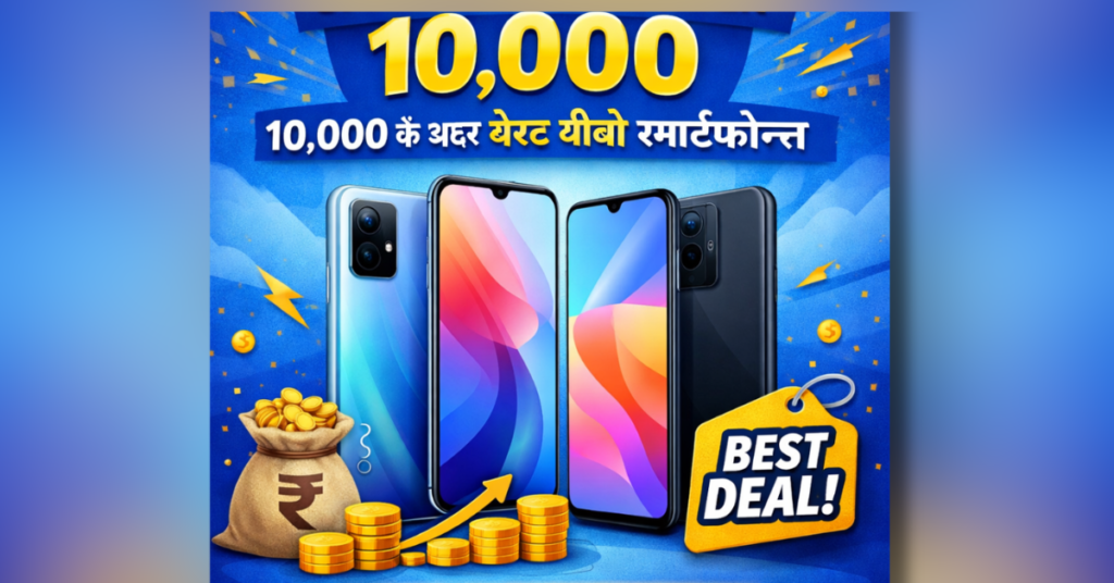 vivo 10000 ke andar best smartphones India 2026