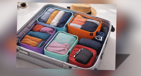 Packing Cubes 2026 organizing clothes inside suitcase for smart travel