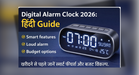 Digital Alarm Clock 2026 with LED Display and Smart Features