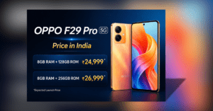 Oppo F29 Pro 5G price in India рдФрд░ рдлреАрдЪрд░реНрд╕