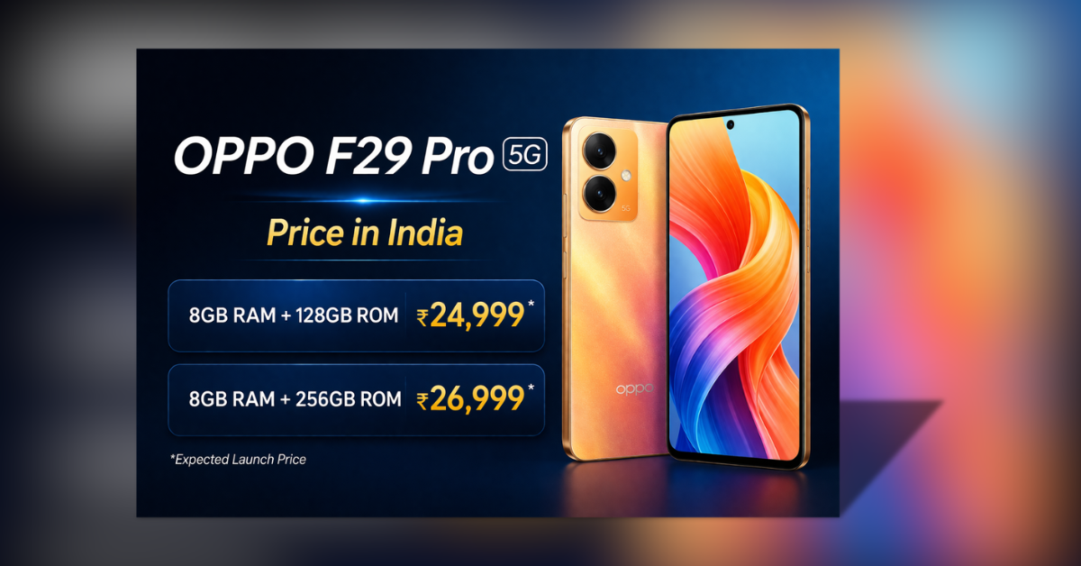 Oppo F29 Pro 5G price in India और फीचर्स