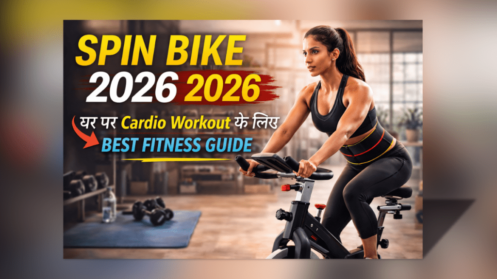 Spin Bike 2026 for home cardio workout and weight loss training