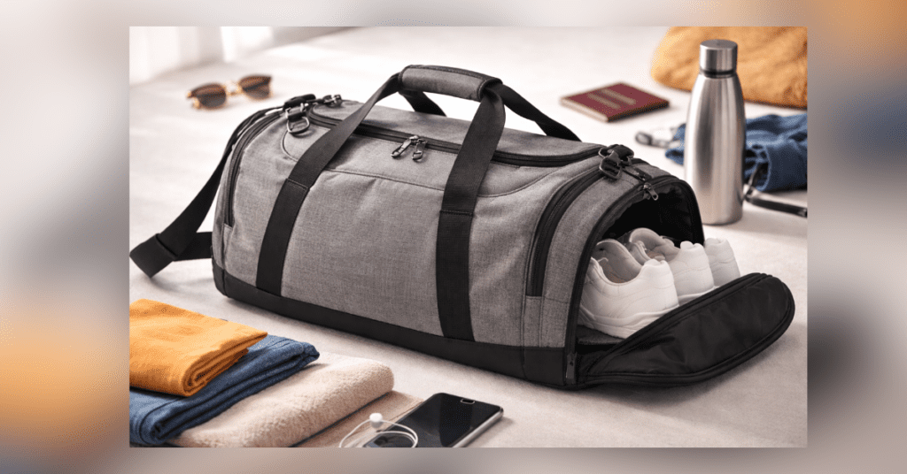 Duffel Bag 2026 travel and gym bag with shoes and clothes