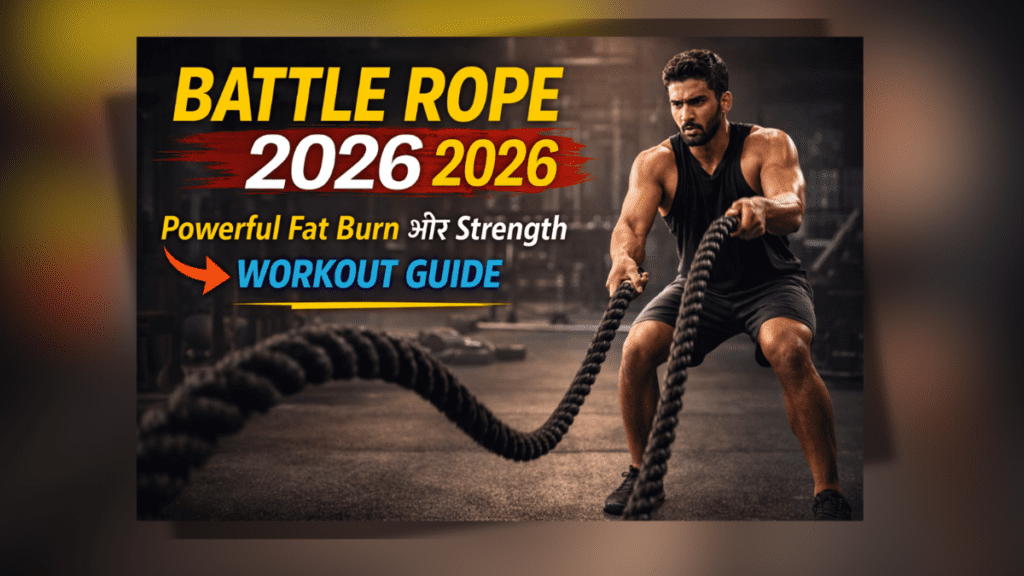 Battle Rope 2026 for strength training and fat burn workout