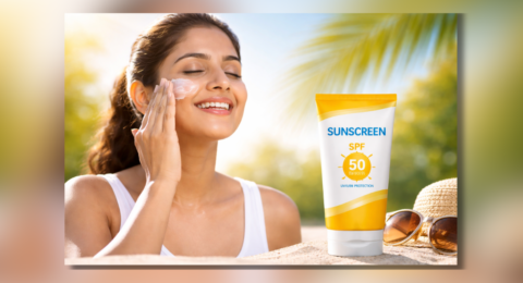 Sunscreen for sun protection and healthy skin
