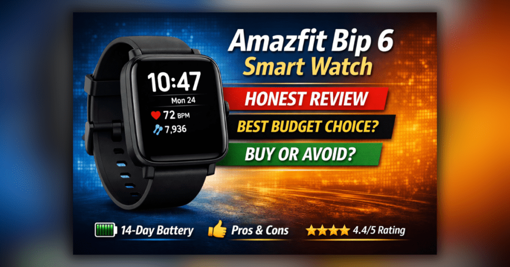 Amazfit Bip6 Smart Watch
