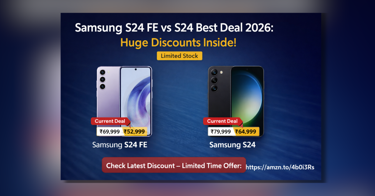 Samsung Galaxy S24 FE vs Samsung Galaxy S24 comparison design and features