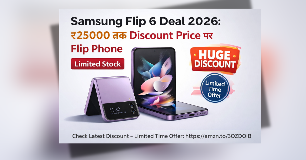 Samsung Flip 6 Deal 2026 discount price foldable smartphone
