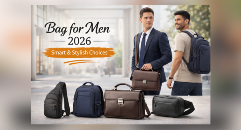 Bag for men stylish office and travel design 2026