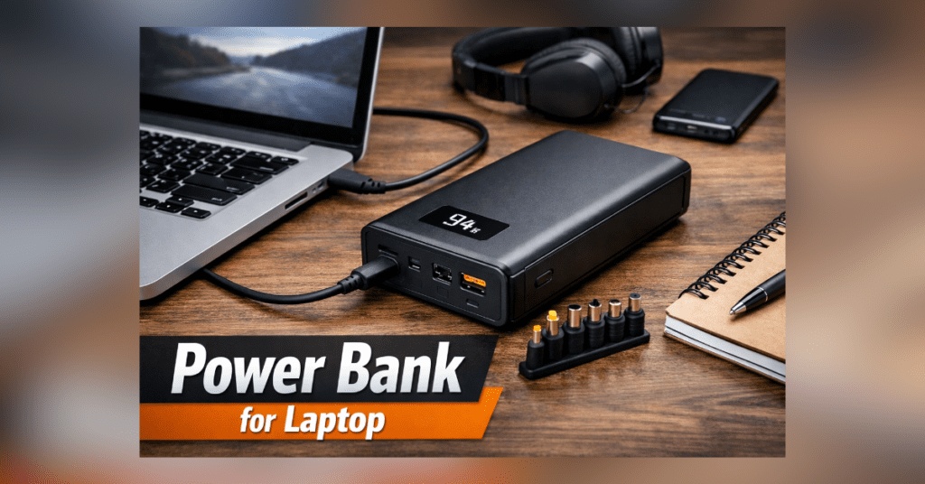 Best Powerbank for Laptop Fast Charging 20000mAh USB C PD