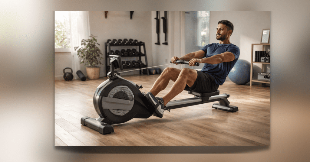 Rowing Machine 2026 home workout full body fitness machine