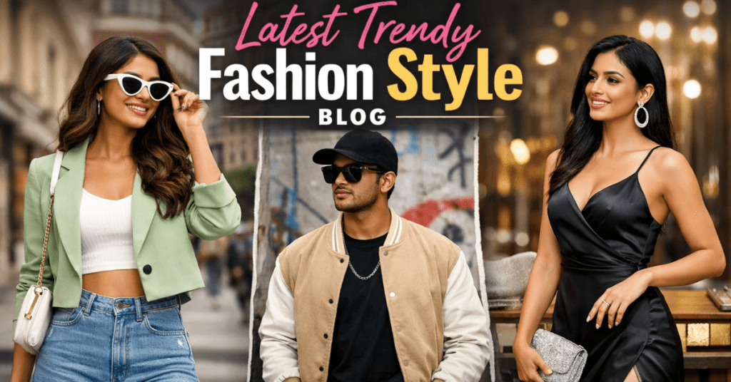 Latest Trendy Fashion Style पुरुष और महिलाओं के आधुनिक फैशन आउटफिट