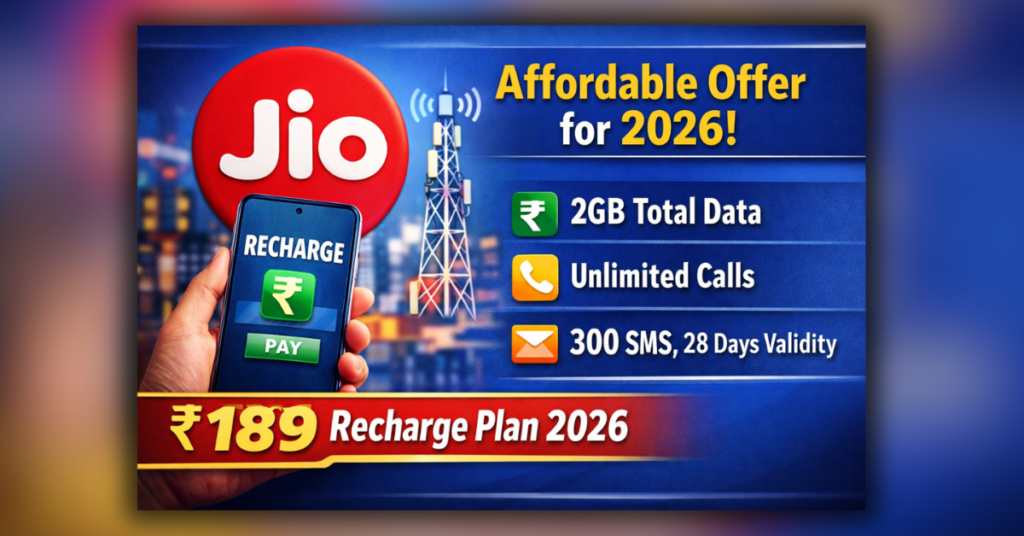 Jio 189 Recharge Plan