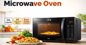 Microwave Oven IFB 24L Solo ओवन किचन में उपयोग करते हुए
