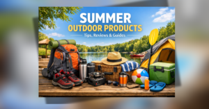 Summer Outdoor Products गर्मी के मौसम के लिए आउटडोर प्रोडक्ट्स जैसे बैग, जूते, टेंट और ट्रैवल सामान