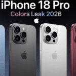 iPhone 18 Pro Colors के नए ऑप्शन Light Blue, Dark Gray, Silver और Dark Cherry