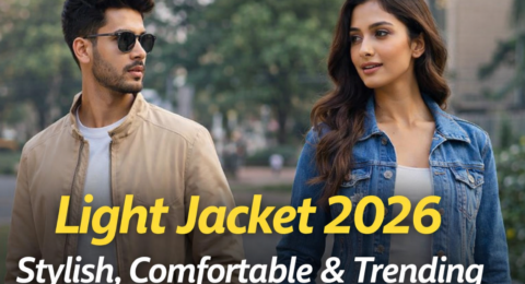 Light Jacket 2026 स्टाइलिश और हल्की जैकेट पुरुषों और महिलाओं के लिए