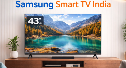 Samsung smart TV India 43 इंच 4K अल्ट्रा HD स्मार्ट LED टीवी