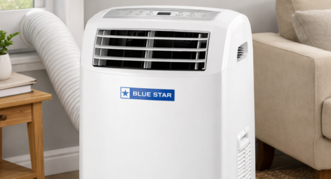 घर के लिए Blue Star Portable AC जो आसान इंस्टॉलेशन और बेहतर कूलिंग देता है