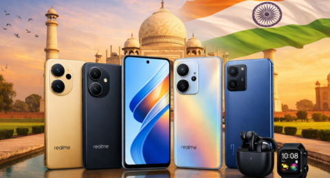 Realme smartphone India के लेटेस्ट मॉडल्स शानदार कैमरा और परफॉर्मेंस के साथ