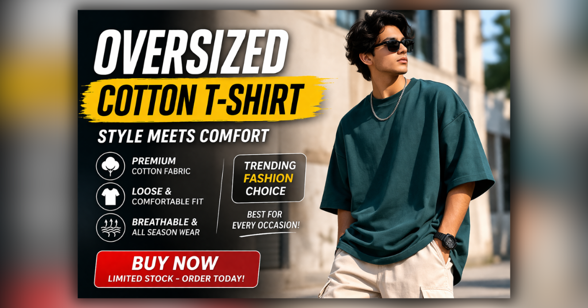 Oversized Cotton tshirt