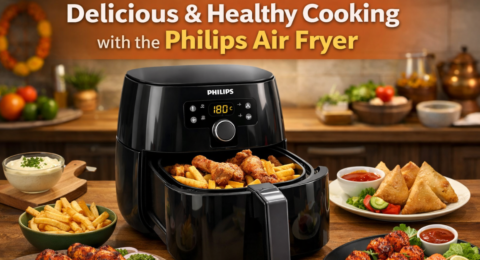 Philips air fryer India हेल्दी कुकिंग मशीन