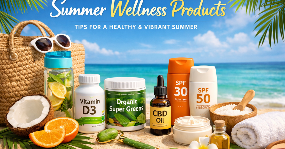 Summer Wellness Products गर्मियों में हेल्दी रहने के लिए
