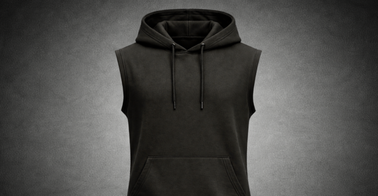 Sleeveless Hoodie पुरुषों के लिए स्टाइलिश स्लीवलेस हुडी जिम और कैजुअल पहनने के लिए