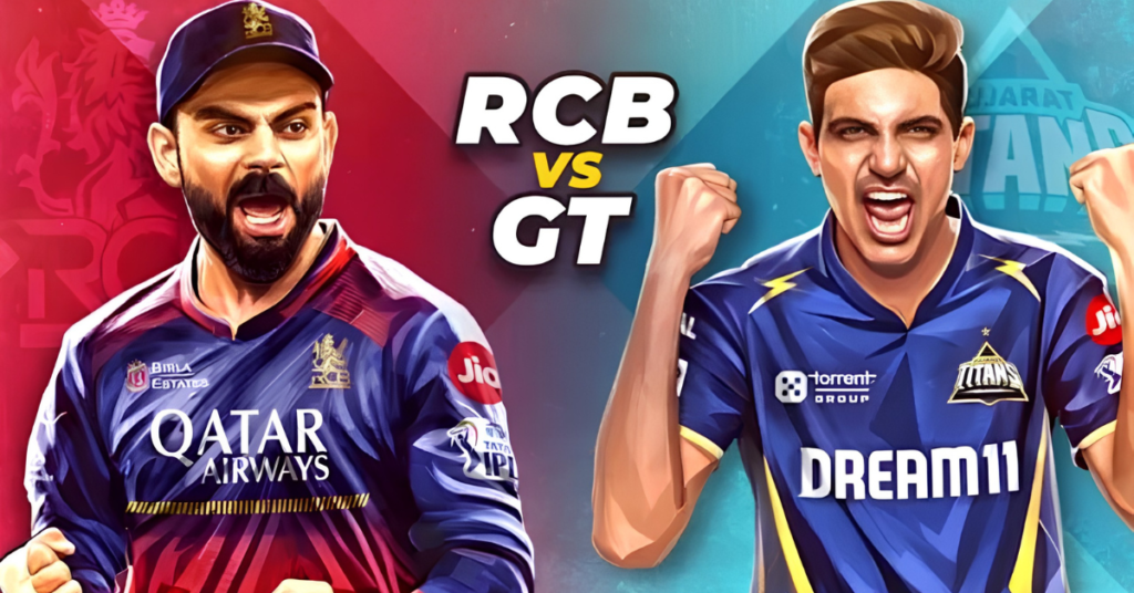 GT vs RCB