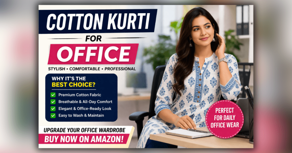 Cotton Kurti for Office