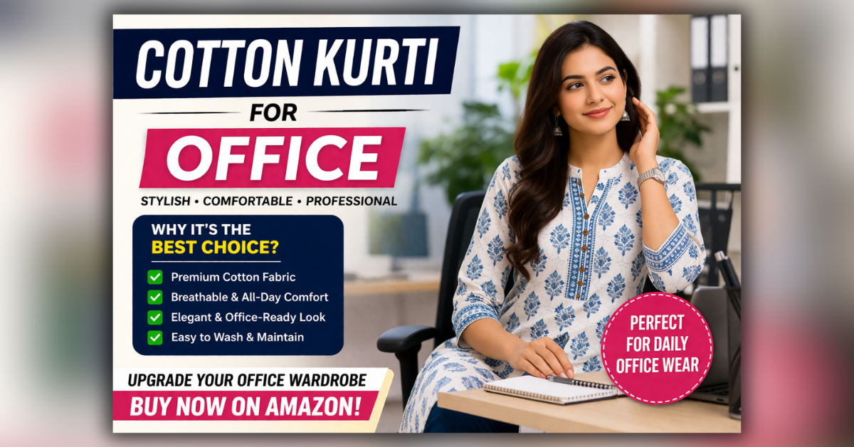 Cotton Kurti for Office
