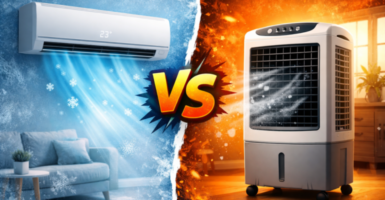 AC vs Cooler – Which is Better for Summer Cooling, AC vs Cooler Comparison