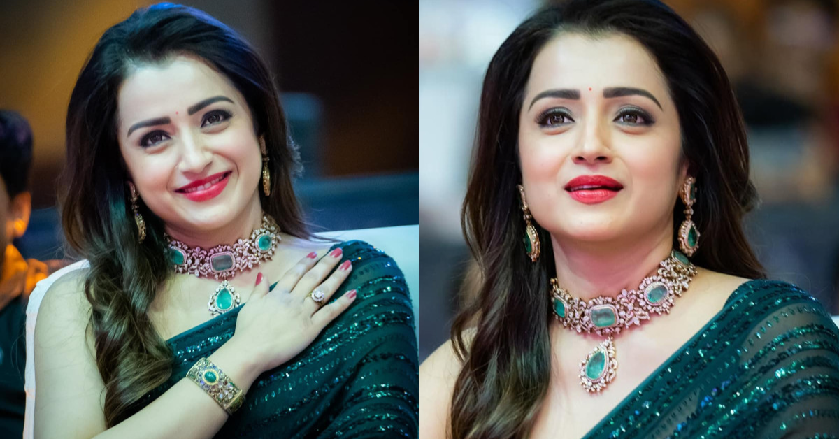 Trisha Krishnan Beauty Secrets मिनिमल मेकअप और ग्लोइंग स्किन