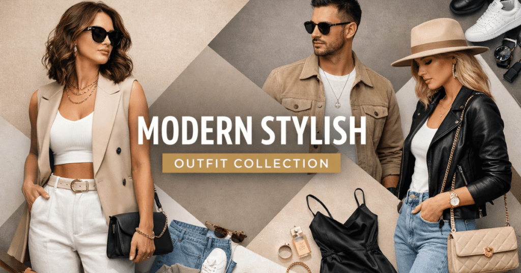 Modern Stylish Outfit Collection – पुरुष और महिलाओं के लिए ट्रेंडी फैशन आउटफिट