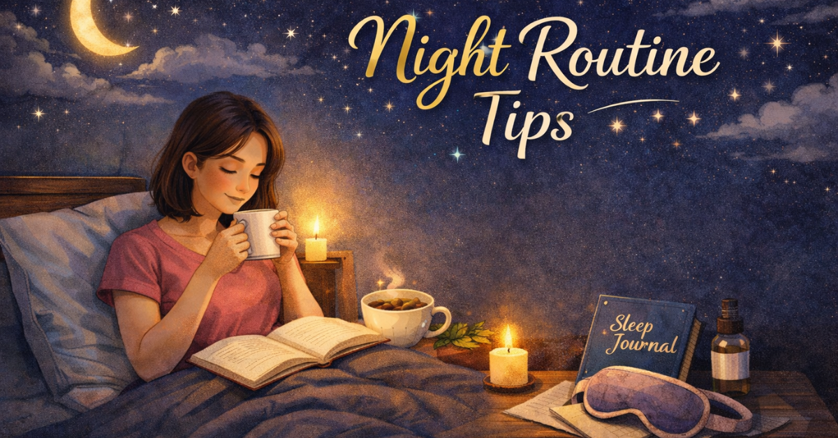 Night Routine Tips (नाइट रूटीन टिप्स) बेहतर नींद और स्वस्थ जीवन के लिए