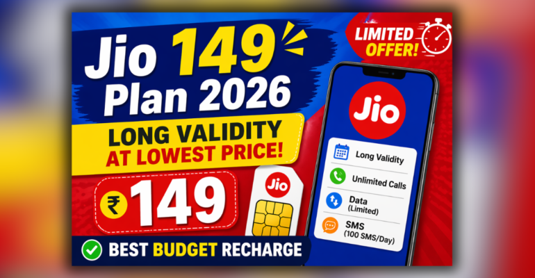 Jio 149 Long Validity Plan