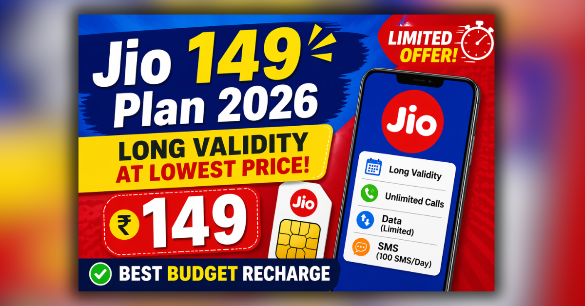 Jio 149 Long Validity Plan